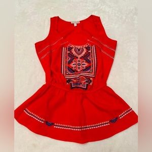 Embroidered Gianni Bini Tank Top